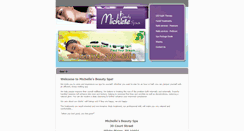 Desktop Screenshot of michellebeautyspa.com